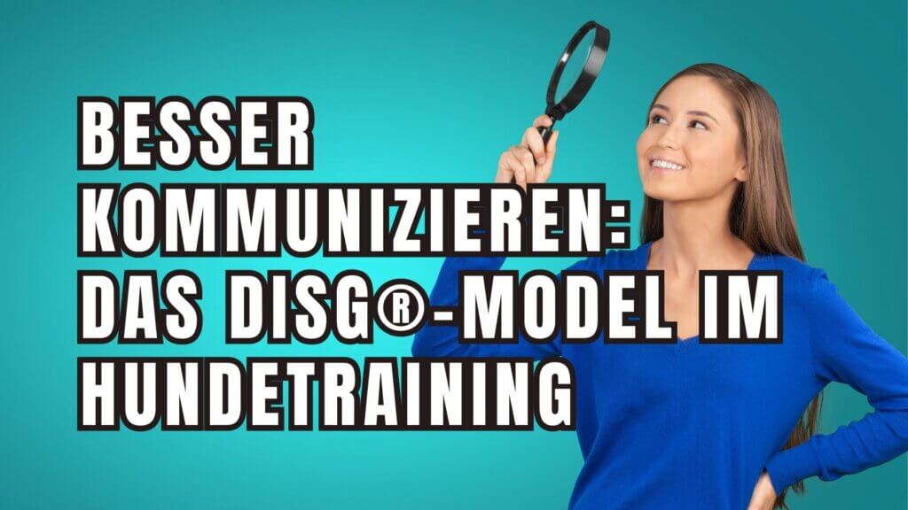 disgmodell im hundetraining. Besser mit kunden kommunizieren.